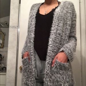H&M fuzzy Cardigan
